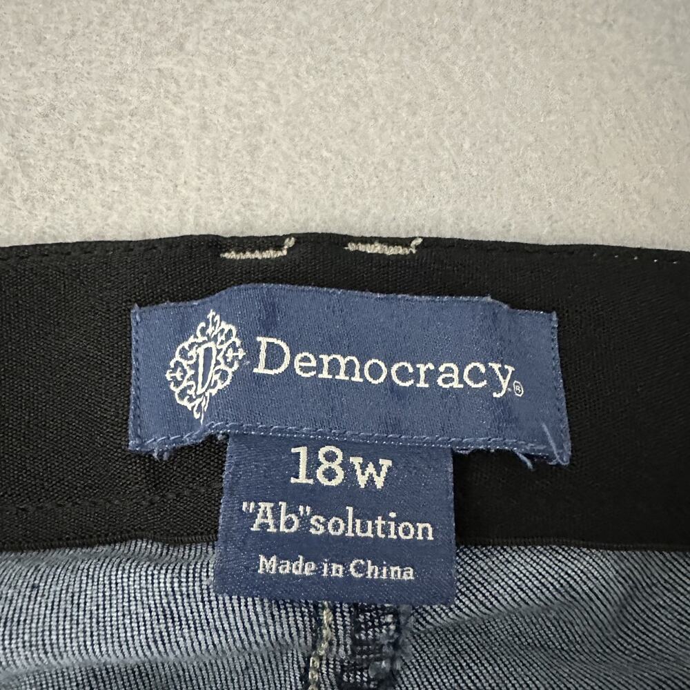 Democracy Ab Solution Skinny Jeans Stretch Womens Size 18 (Fits 36x27) —READ‎ - Picture 10 of 13